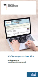 BVL-Flyer: Alle Lebensmittelwarnungen in Deutschland auf einen Blick